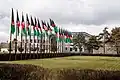 واجهة القصر في 29 فبراير 2020