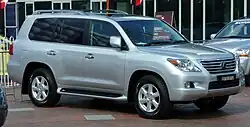قبل شد الوجه لكزس LX 570