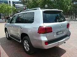 قبل شد الوجه لكزس LX 570