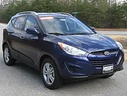 هيونداي توسان 2010 GLS (منظر أمامي)