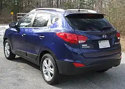 هيونداي توسان 2010 GLS (منظر خلفي)