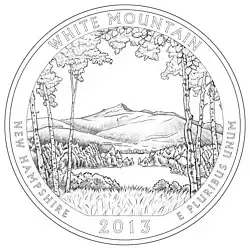 White Mountain quarter
