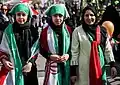 حضور نساء طهران في مسيرة يوم 22 بهمن