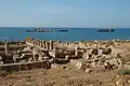 الميناء المغمور بالمياه في أبولونيا