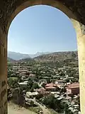 منظر للمدينة من قلعة كماخ.