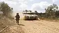 دبابات العدوان الإسرائيلي بجباليا