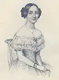 فيلهلمينا فوندين&nbsp;&nbsp;[لغات أخرى]‏ (1842).