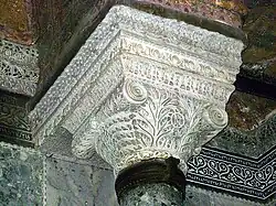 آثار بيزنطية داخل آيا صوفيا
