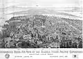 Bird's Eye View drawing of the Alaska-Yukon-Pacific Exposition 1909