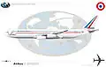 Airbus A340 escadron Esterel
