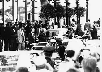 محاولة اغتيال الرئيس الأمريكي جيرالد فورد في سان فرانسيسكو ، 22 سبتمبر 1975