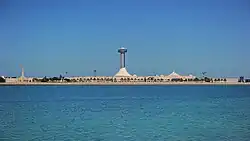 مارينا مول كما يبدو من البحر