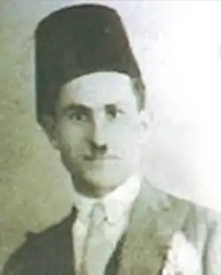 عبد الكريم الكرمي في مطلع شبابه