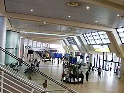 القاعة الرئيسية للمحطة الدولية.