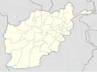 مذبحة دشت ليلي على خريطة Afghanistan