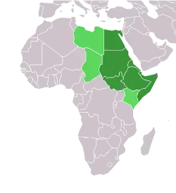 Northeast Africa.