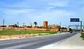 المدخل الجنوبي لبلدة عين الحجل (ولاية المسيلة)