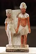 أخناتون ونفرتيتي.