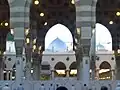 المسجد النبوي من الداخل