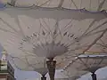 المظلات الخارجية الحديثة للمسجد النبوي