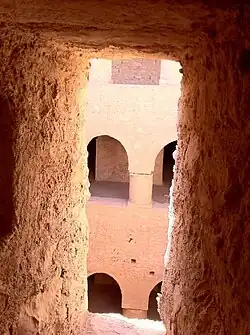 منظر من داخل حصن الأخيضر