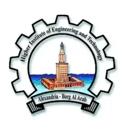 شعار المعهد العالى للهندسة والتكنولوجيا ببرج العرب