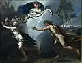 ألفيوس وأريثوزا (المدرسة الرومانية ، حوالي 1640)