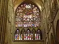 نافذة الورد "روز" الشمالية.
