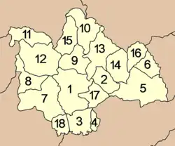 خريطة المحافظة