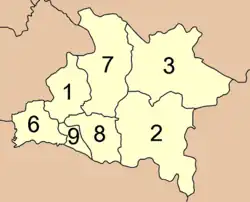 Map of Amphoe
