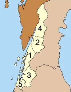 Map of Amphoe