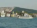 صورة لقلعة الأناضول من البوسفور.