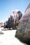 صخور الجرانيت في آنس سورس دارجانت.