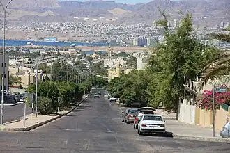 إطلالة العقبة على البحر الأحمر وفلسطين