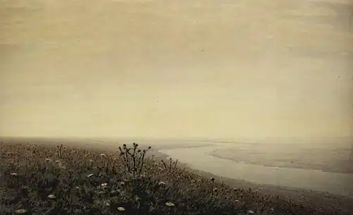الدنيبر ، في الصباح ، 1881