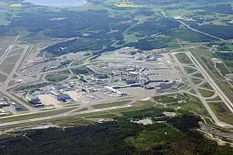 مطار ستوكهولم أرلاندا serving ستوكهولم, Sweden