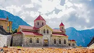 كنيسة أم الرب المقدسة في كرادوران ، كساب ، 1890 ، أعيد بناؤها في عام 2009
