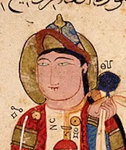 شربوش أرتقي، 1206م (Ms. Ahmet III 3472)
