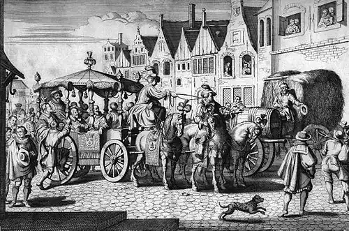 اغتيال هنري الرابع,engraving by Gaspar Bouttats