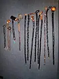 مجموعة متنوعة مصنفة من شيلالي (عصا).