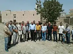 أسرة مسيحية آشورية من قرية غوغ تبة