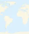 Map of the Atlantic Ocean