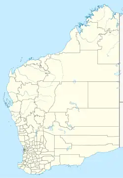 Montebello Islands على خريطة Western Australia