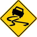Australia and New Zealand slippery when wet.