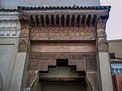 المضلة الخشبية لسقاية المواسين بمراكش