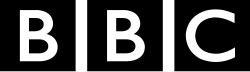BBC's fifth and current three-box logo used since 1997.