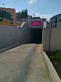 مدخل الحافلات.