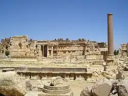 منظر للباحة الكبرى