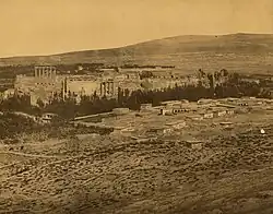 منظر عام لبعلبك 1890 – 1900