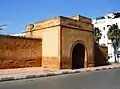 باب مراكش أحد الآثار القليلة المتبقية من السياج العلوي